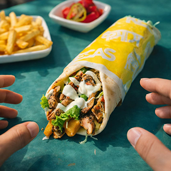 Arabian Chicken Shawarma
